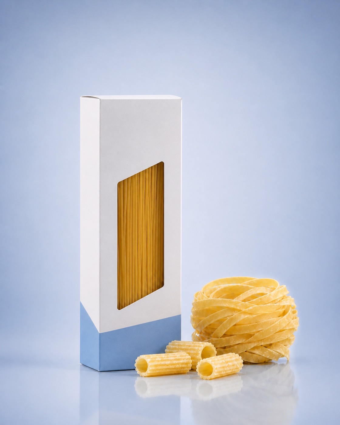 Industrial food line with processing and packaging systems.